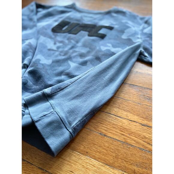 UFC Green Camo Crew Neck Sweatshirt Mens sz XL - Picture 4 of 10